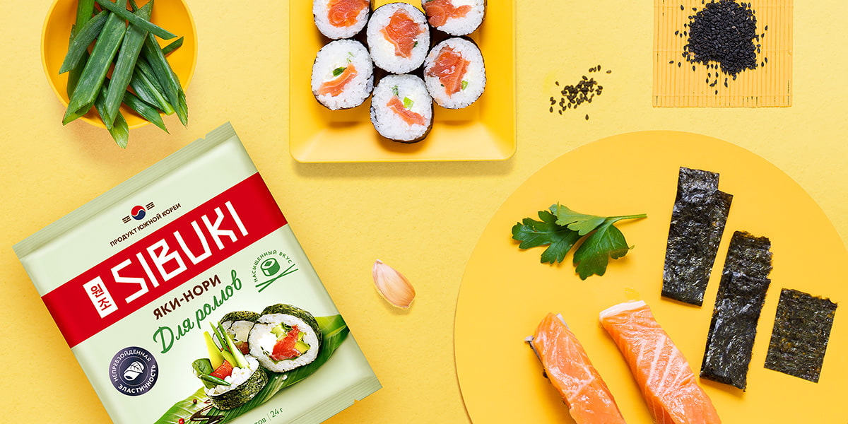 Правильные Яки-Нори для роллов